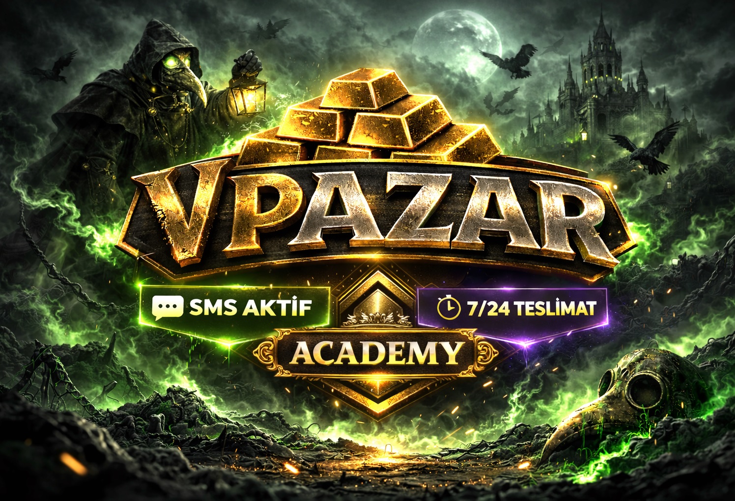 ACADEMY GOLD BAR ANINDA TESLİMAT 🚀